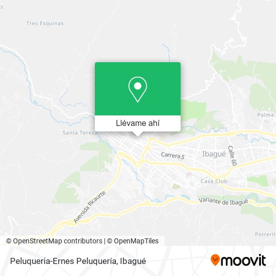 Mapa de Peluqueria-Ernes Peluquería