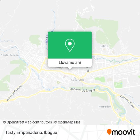 Mapa de Tasty Empanaderia