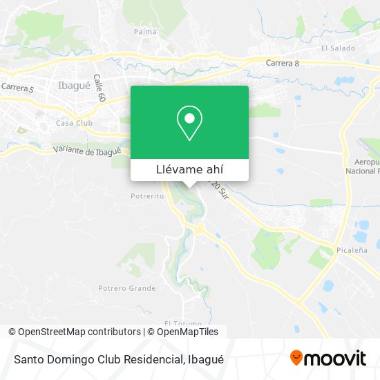 Mapa de Santo Domingo Club Residencial