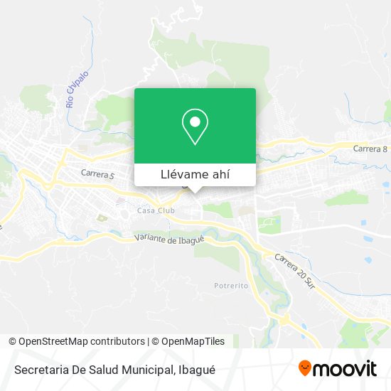 Mapa de Secretaria De Salud Municipal