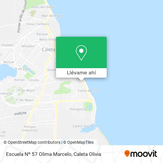 Mapa de Escuela Nº 57 Olima Marcelo