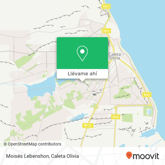 Mapa de Moisés Lebenshon