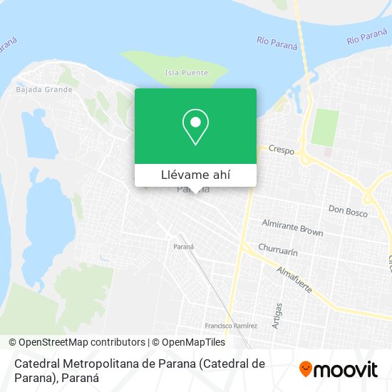 Mapa de Catedral Metropolitana de Parana