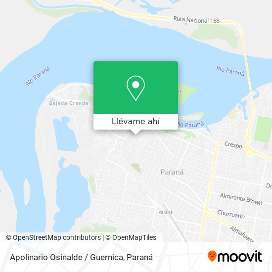 Mapa de Apolinario Osinalde / Guernica