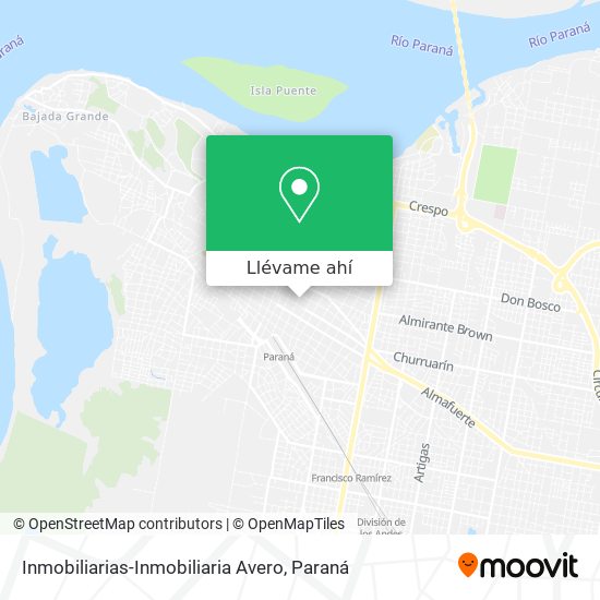 Mapa de Inmobiliarias-Inmobiliaria Avero