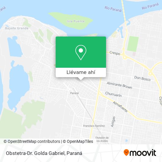 Mapa de Obstetra-Dr. Golda Gabriel