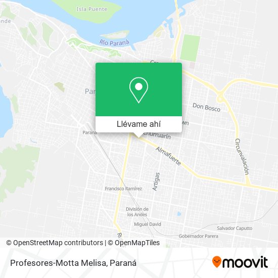 Mapa de Profesores-Motta Melisa