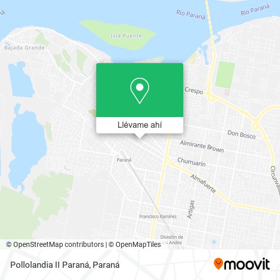 Mapa de Pollolandia II Paraná