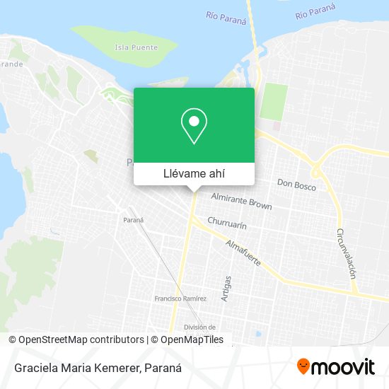 Mapa de Graciela Maria Kemerer