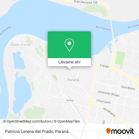 Mapa de Patricia Lorena del Prado
