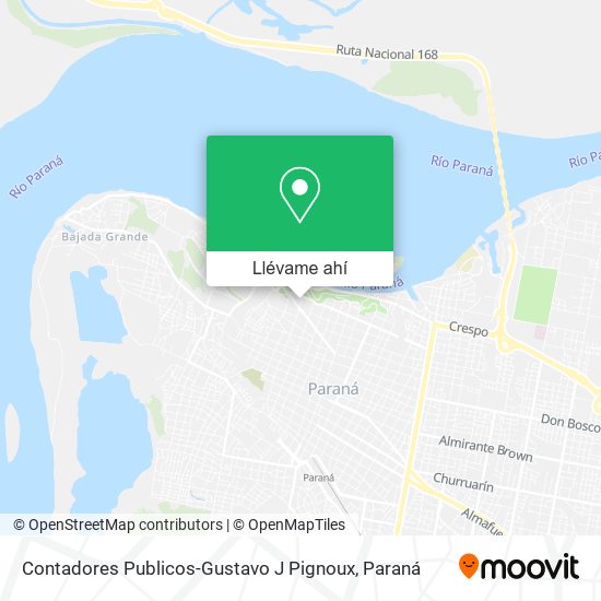 Mapa de Contadores Publicos-Gustavo J Pignoux