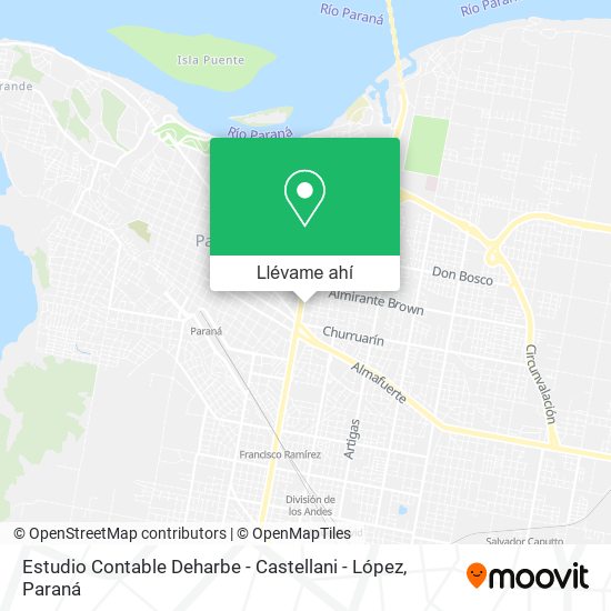 Mapa de Estudio Contable Deharbe - Castellani - López