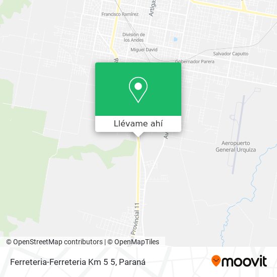 Mapa de Ferreteria-Ferreteria Km 5 5