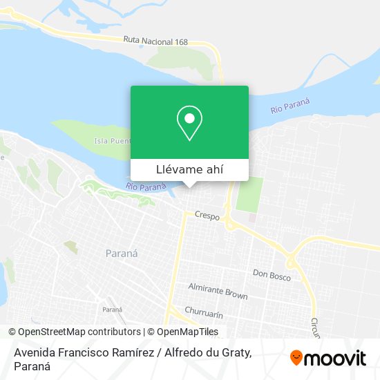 Mapa de Avenida Francisco Ramírez / Alfredo du Graty