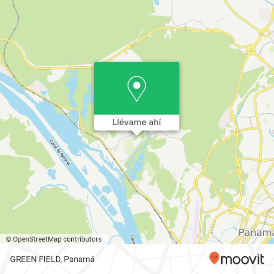 Mapa de GREEN FIELD
