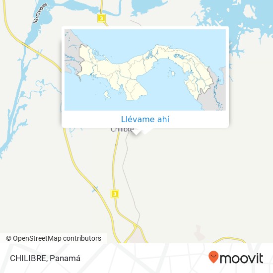 Mapa de CHILIBRE