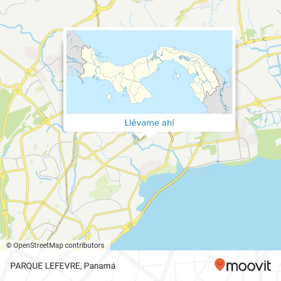 Mapa de PARQUE LEFEVRE