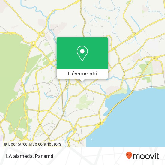 Mapa de LA alameda