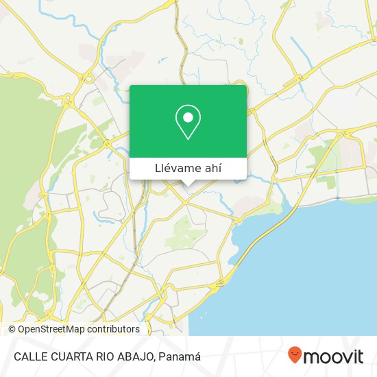 Mapa de CALLE CUARTA RIO ABAJO