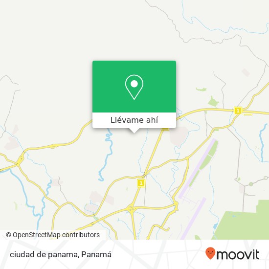 Mapa de ciudad de panama