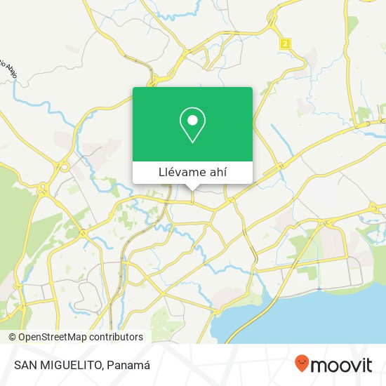 Mapa de SAN MIGUELITO