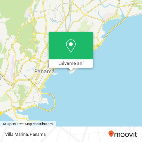 Mapa de Villa Marina