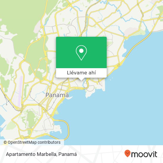 Mapa de Apartamento Marbella