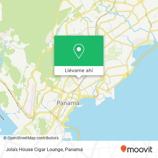 Mapa de Jola's House Cigar Lounge