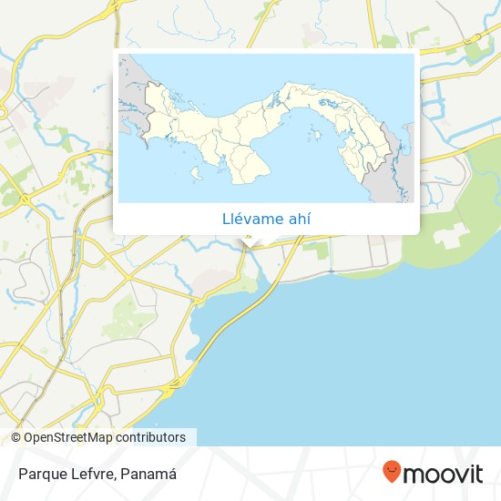 Mapa de Parque Lefvre