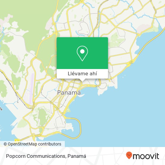 Mapa de Popcorn Communications
