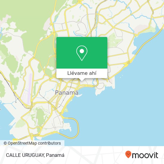 Mapa de CALLE URUGUAY