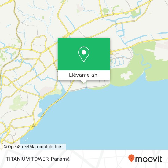 Mapa de TITANIUM TOWER