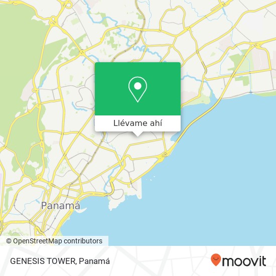 Mapa de GENESIS TOWER