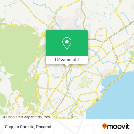 Mapa de Cuquita Cookita