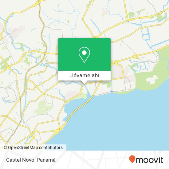 Mapa de Castel Novo