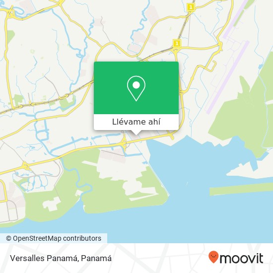 Mapa de Versalles  Panamá