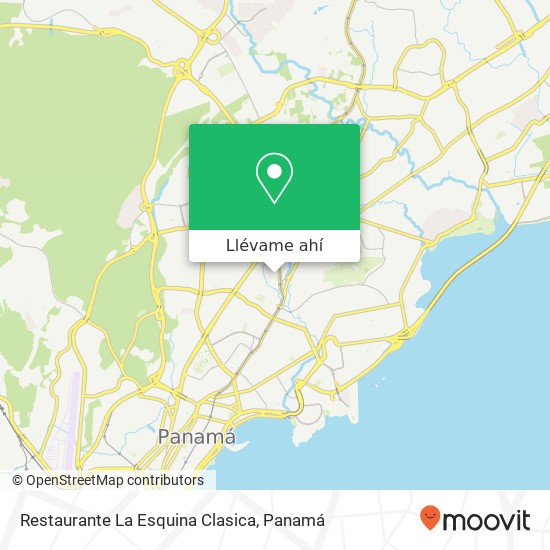 Mapa de Restaurante La Esquina Clasica