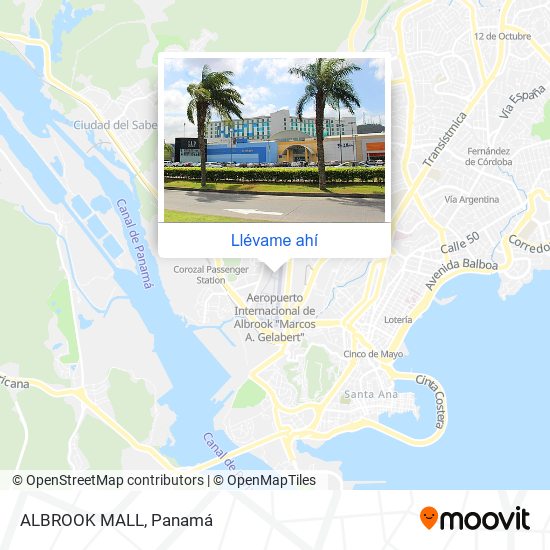 Mapa de ALBROOK MALL