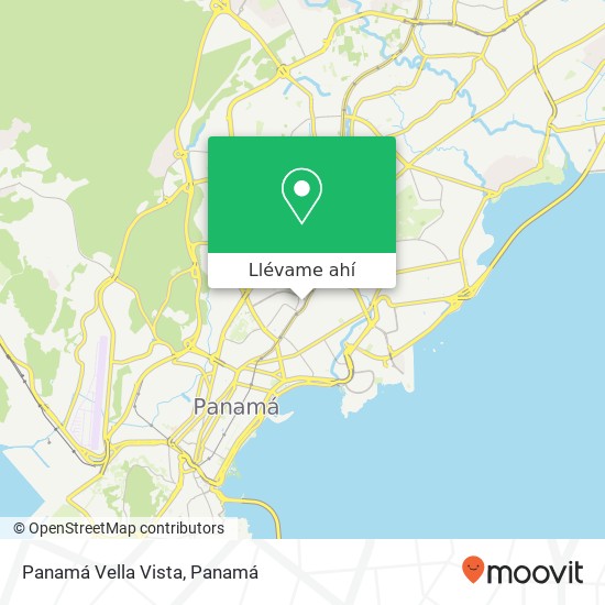 Mapa de Panamá  Vella Vista