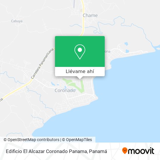 Mapa de Edificio El Alcazar  Coronado  Panama