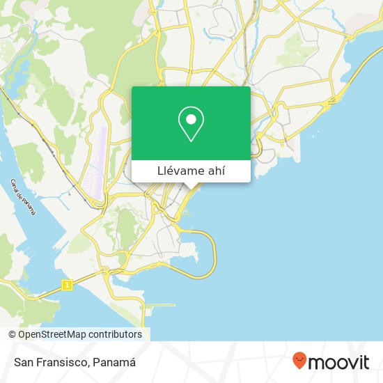Mapa de San Fransisco