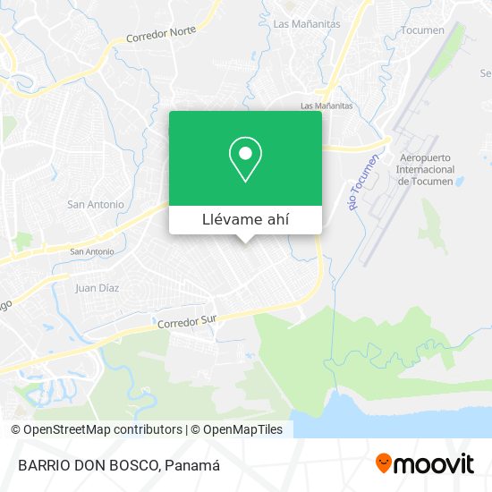 Mapa de BARRIO DON BOSCO