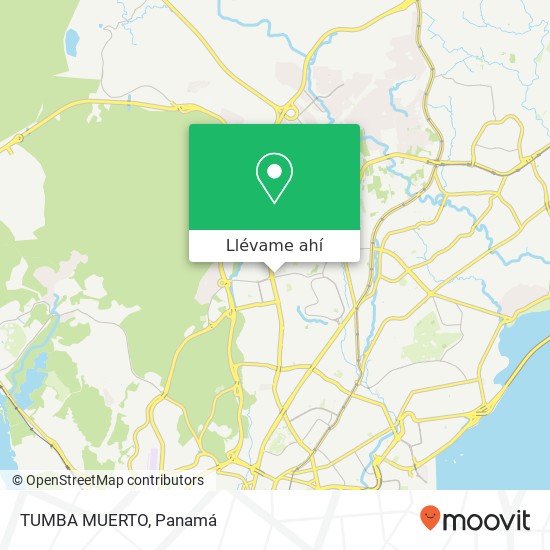 Mapa de TUMBA MUERTO
