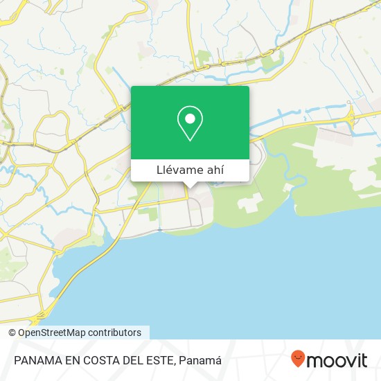 Mapa de PANAMA EN COSTA DEL ESTE