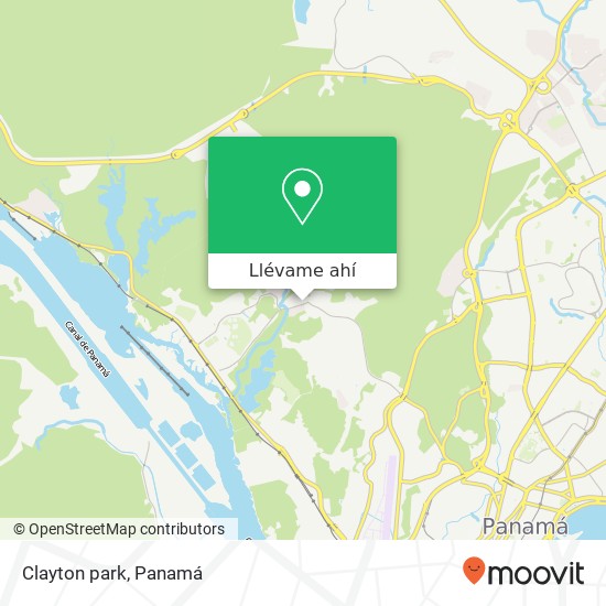 Mapa de Clayton park