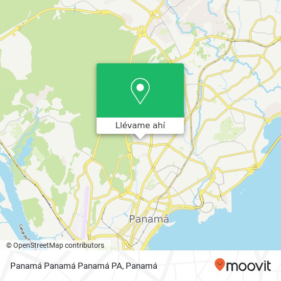 Mapa de Panamá Panamá Panamá PA