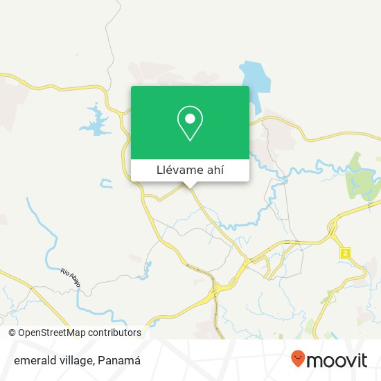 Mapa de emerald village