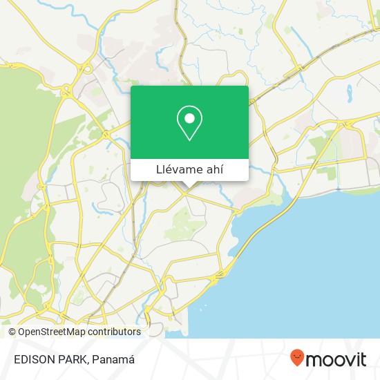 Mapa de EDISON PARK