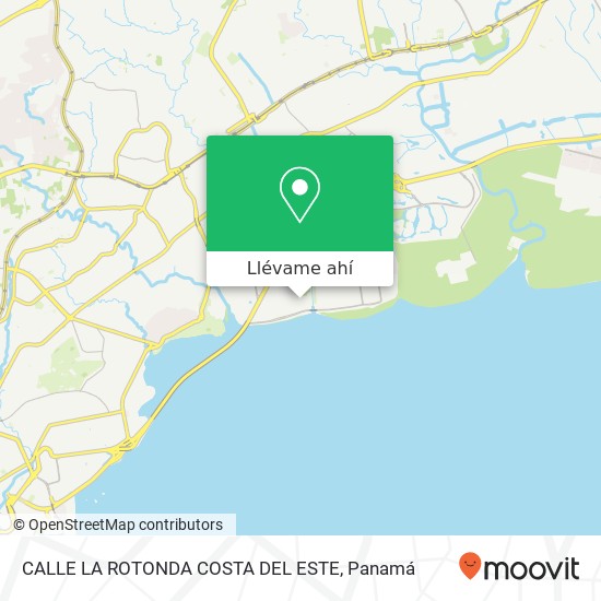 Mapa de CALLE LA ROTONDA COSTA DEL ESTE