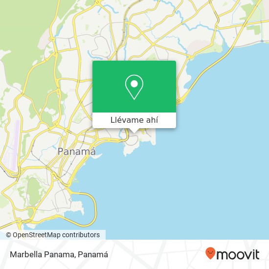 Mapa de Marbella  Panama